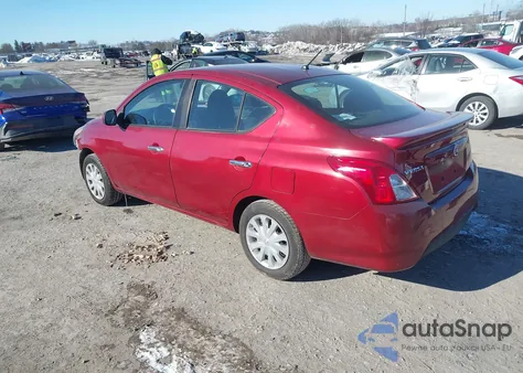 2019 Nissan Versa 1.6 Sv z USA, uszkodzony, nr VIN 3N1CN7AP7KL850588